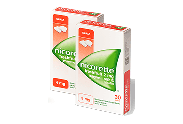 NICORETTE FRESHFRUIT 4 MG 30 MEYVELI SAKIZ