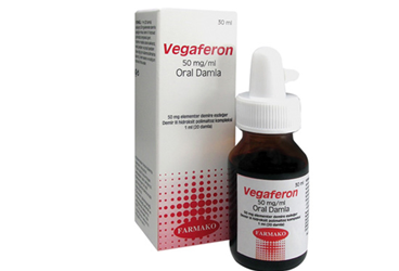 VEGAFERON 50 MG/ML ORAL DAMLA 30 ML