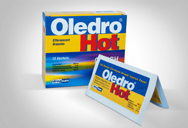 OLEDRO HOT TEK DOZLUK EFERVESAN GRANUL ICEREN 12 POSET