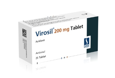 VIROSIL 200 MG 25 TABLET
