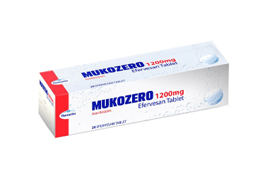 MUKOZERO 1200 MG 20 EFERVESAN TABLET
