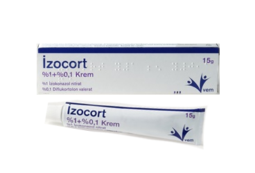 IZOCORT %1 + %0,1 KREM