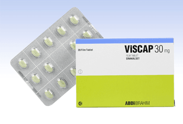 VISCAP 30 MG 28 FILM TABLET
