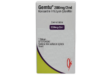 GEMTU 200 MG/2 ML KONSANTRE INFUZYON COZELTESI (1 FLAKON)
