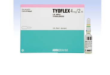 TYOFLEX 4 MG/2ML 6 AMPUL