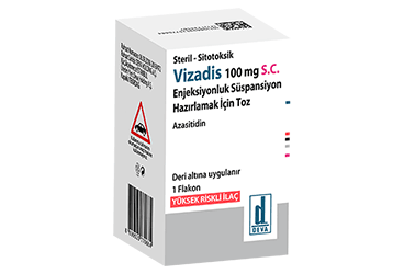 VIZADIS 100 MG SC ENJEKSIYONLUK SUSPANSIYON ICIN TOZ ICEREN 1 FLAKON