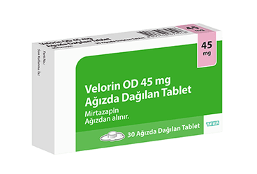 VELORIN OD 45 MG AGIZDA DAGILAN 30 TABLET
