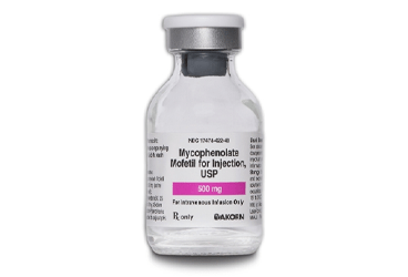 MYCOPHENOLATE MOFETIL 500 MG 4 VIALS