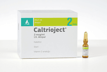 CALTRIOJECT 2 MCG/ML 25 AMPUL
