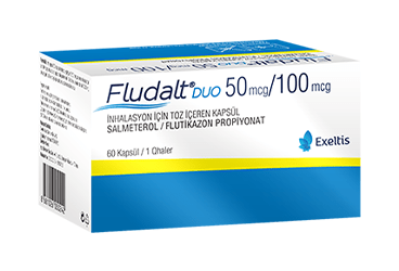 FLUDALT DUO 50/100 MCG INHALASYON ICIN TOZ ICEREN 60 KAPSUL