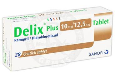 DELIX PLUS 10 MG/12,5 MG 28 TABLET