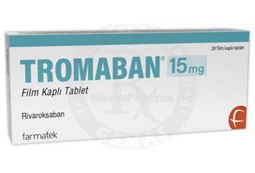 TROMABAN 15 MG FİLM KAPLI TABLET (28 TABLET)