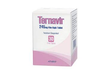 TERNAVIR 245 MG 30 FILM KAPLI TABLET