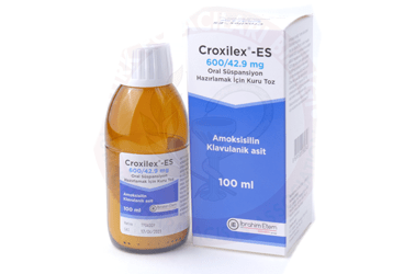 CROXILEX ES 600 MG/42,9 MG ORAL SUSPANSIYON HAZIRLAMAK ICIN KURU TOZ (100 ML)
