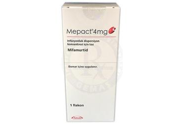 MEPACT 4 MG INFUZYONLUK DISPERSIYON KONSANTRESI ICIN TOZ
