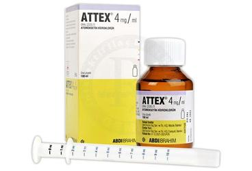 ATTEX 4 MG/ML ORAL COZELTI (100 ML)