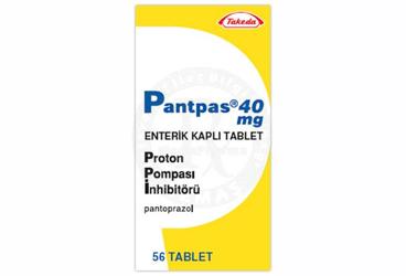 PANTPAS 40 MG GASTROREZISTAN 56 ENTERIK TABLET