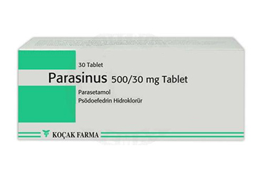PARASINUS 500/30 MG TABLET       (30 TABLET)
