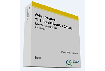 VEINDOCANOL %1 ENJEKSIYONLUK COZELTI