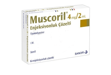 MUSCORIL 4 MG 2 ML 6 AMPUL