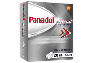 PANADOL ACTIFAST 500 MG 20 FILM TABLET
