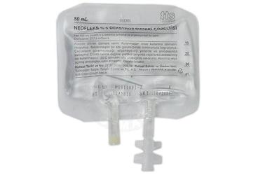 NEOFLEKS %5 DEKSTROZ SUDAKI COZELTISI   50 ML PP TORBA SETLI