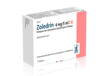 ZOLEDRIN 4 MG/5 ML IV INFUZYON ICIN KONSANTRE COZELTI ICEREN FLAKON