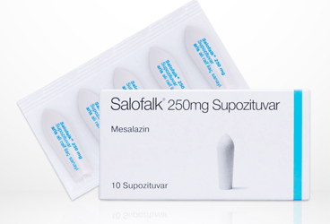 SALOFALK 250 MG 10 SUPOZITUAR