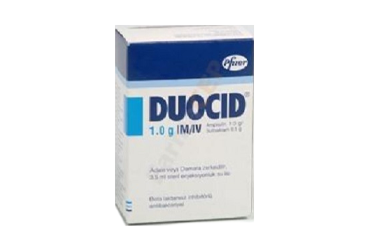 DUOCID 1 G IM/IV ENJEKTABL TOZ ICEREN FLAKON