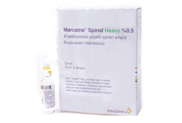 MARCAINE SPINAL HEAVY %0,5 ENJEKSIYONLUK COZELTI ICEREN 5 AMPUL