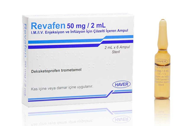 REVAFEN 50 MG/2 ML IM/IV ENJEKSIYONVE INFUZYON ICIN COZELTI ICEREN 6 AMPUL