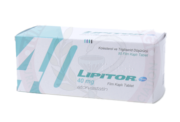LIPITOR 40 MG 90 FILM TABLET
