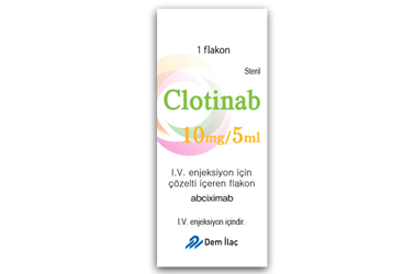 CLOTINAB 10 MG/5 ML IV ENJEKSIYON ICIN COZELTI ICEREN 1 FLAKON