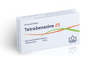 TETRABENAZINE 25 MG 30 TABS- ALHAVI SCORED TABLET