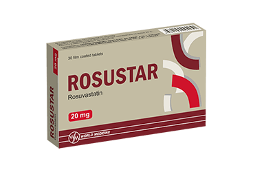ROSUSTAR 20 MG 90 FILM TABLET