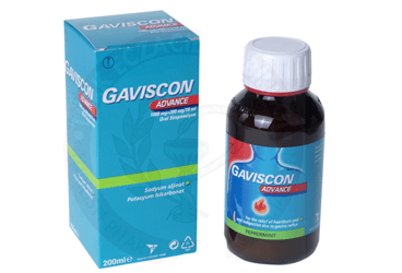 GAVISCON ADVANCE 1000 MG + 200 MG /10 ML ORAL SUSPANSIYON (200 ML)