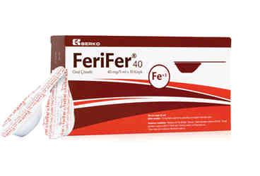 FERIFER-40 ORAL COZELTI 40 MG/5 ML 10 KASIK