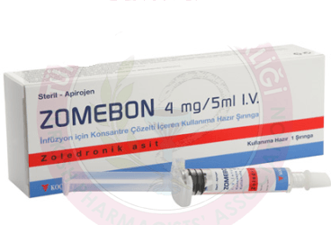 ZOMEBON 4 MG/5ML IV INF. ICIN KON.COZELTI