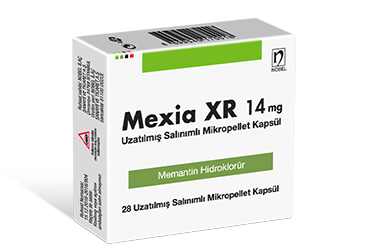 MEXIA XR 14 MG 28 UZATILMIS SALINIMLI MIKROPELLET KAPSUL