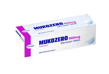 MUKOZERO 900 MG 20 EFERVESAN TABLET