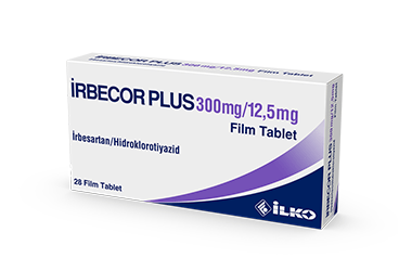 IRBECOR PLUS 300 MG /12,5 MG 28 FILM TABLET