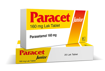PARACET JUNIOR 160 MG 20 TABLET