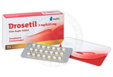 DROSETIL 3 MG/0,03 MG 21 FILM KAPLI TABLET