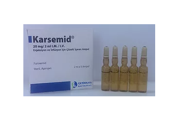 KARSEMID 20 MG/2 ML IM/IV ENJEKSIYONLUK COZELTI ICEREN  5 AMPUL