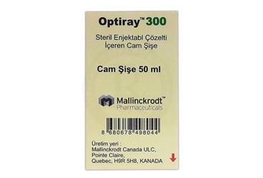 OPTIRAY 300 STERIL APIROJEN (636MG/ML) 50ML ENJ. INF.SOL. CAM SISE