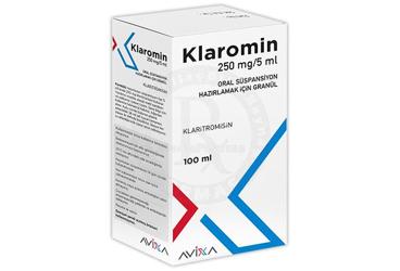 KLAROMIN 250 MG 100 ML SUSPANSIYON