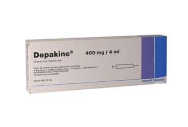 DEPAKIN 400MG/4ML IV ENJ. COZ. ICIN LIYOFILIZE TOZ ICEREN  4 FLAKON+4 COZUCU AMPUL