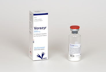 VORAZYR 200 MG IV INFUZYON COZELTI ICIN TOZ ICEREN 1 FLAKON