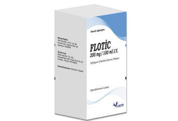 FLOTIC 200 MG/100 ML IV INF.COZ.ICEREN FLAKON