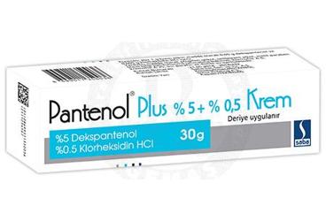 PANTENOL PLUS % 5 + % 0,5 KREM (30 G TÜP)